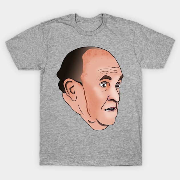 Rudy Giuliani Hair Dye Meme T-Shirt by Barnyardy